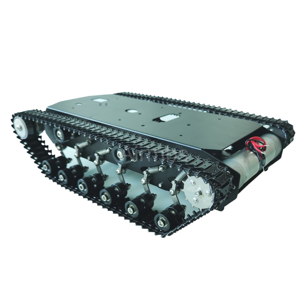 Tracked Robot Chassis - 12KG Carico Reale Sospensione In Metallo