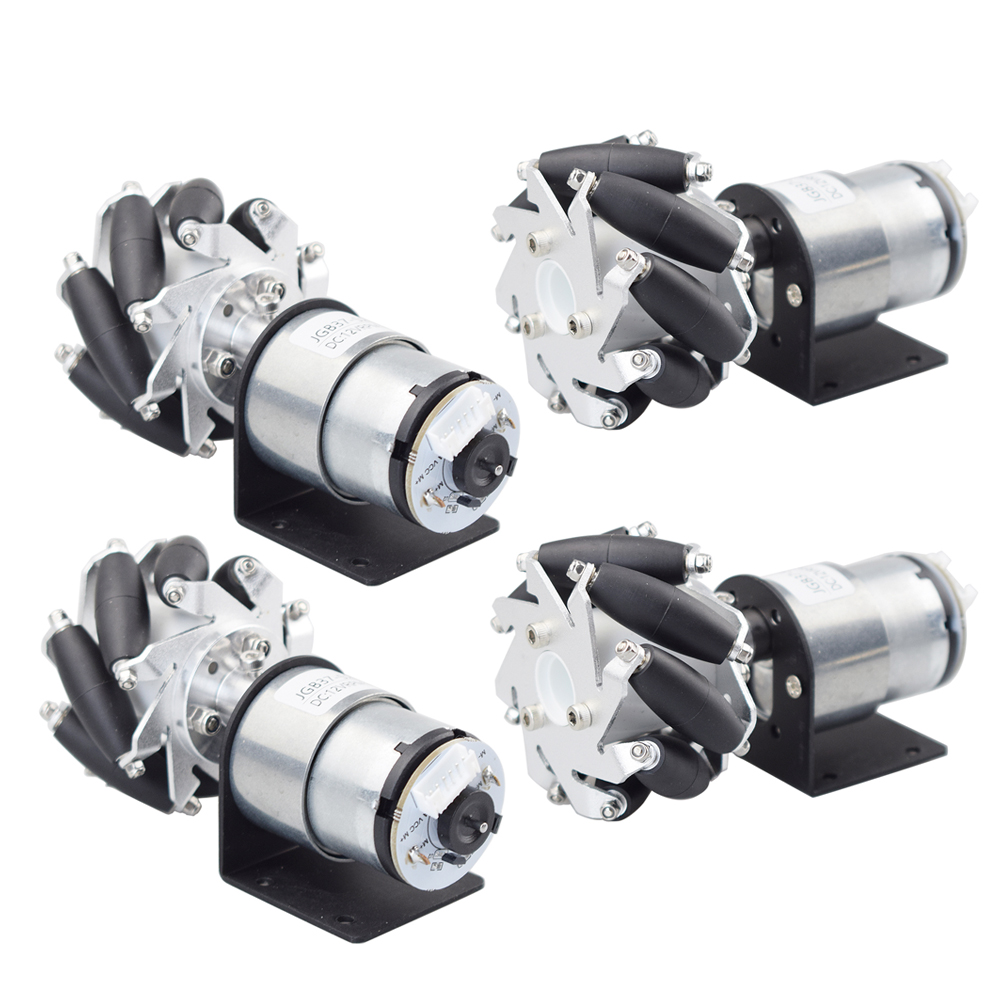 Arduino Robot - 4 pz/set 10KG Carico 60mm Ruota