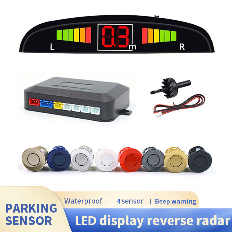 Infrared Obstacle Sensor - Kit Sensori di Parcheggio con Schermo