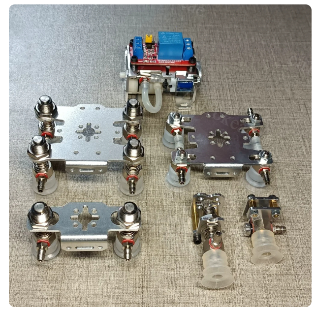 Robot Gripper Claw - Grande pinza robotica con ventosa e