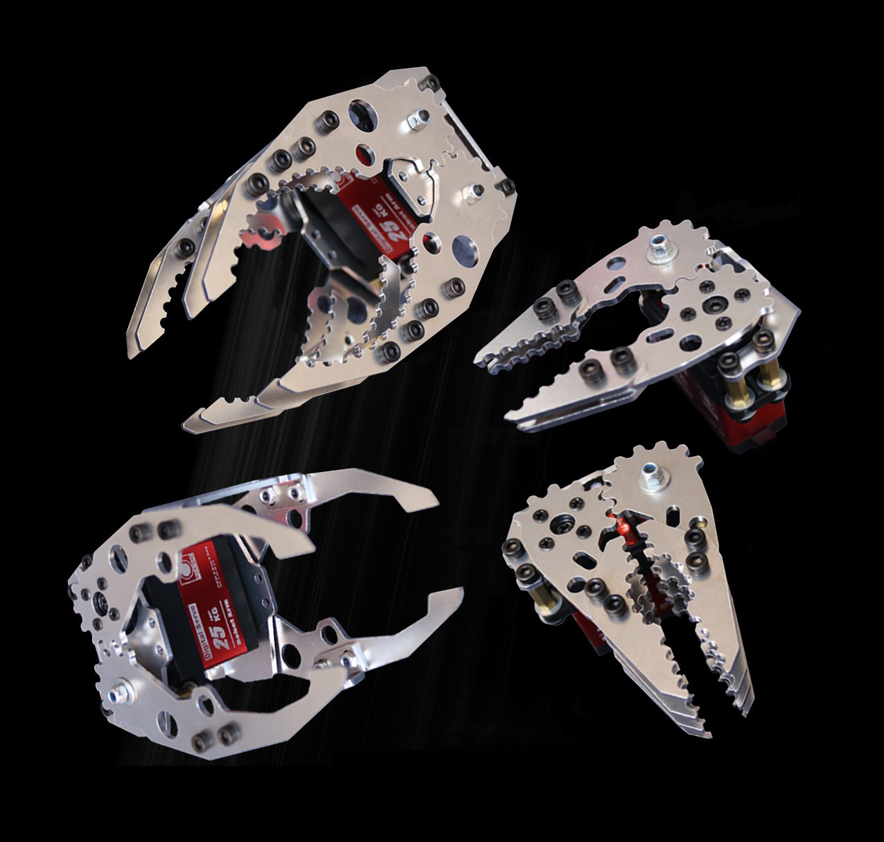 Robot Gripper Claw - Morsetto per artiglio manuale con pinza