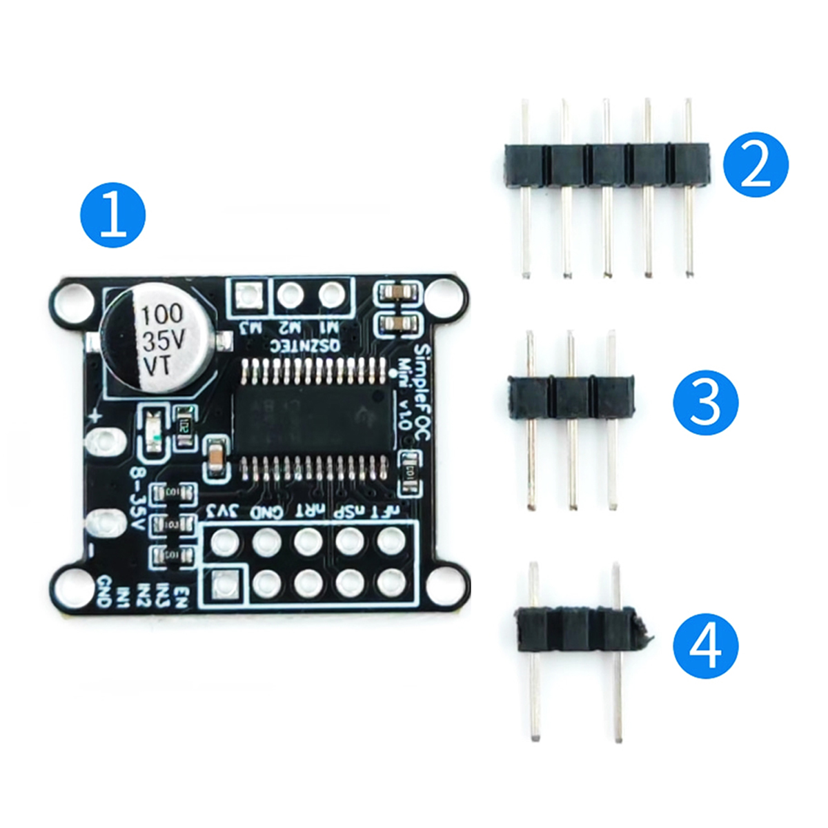 Motor Driver Module - DRV8313 Semplice Scheda Driver per Motore