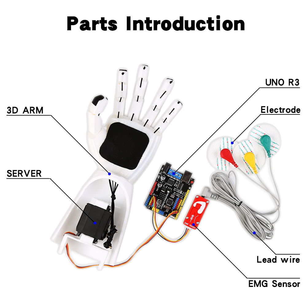 Braccio robotico con sensore E - Arduino Robot recensione e prezzo
