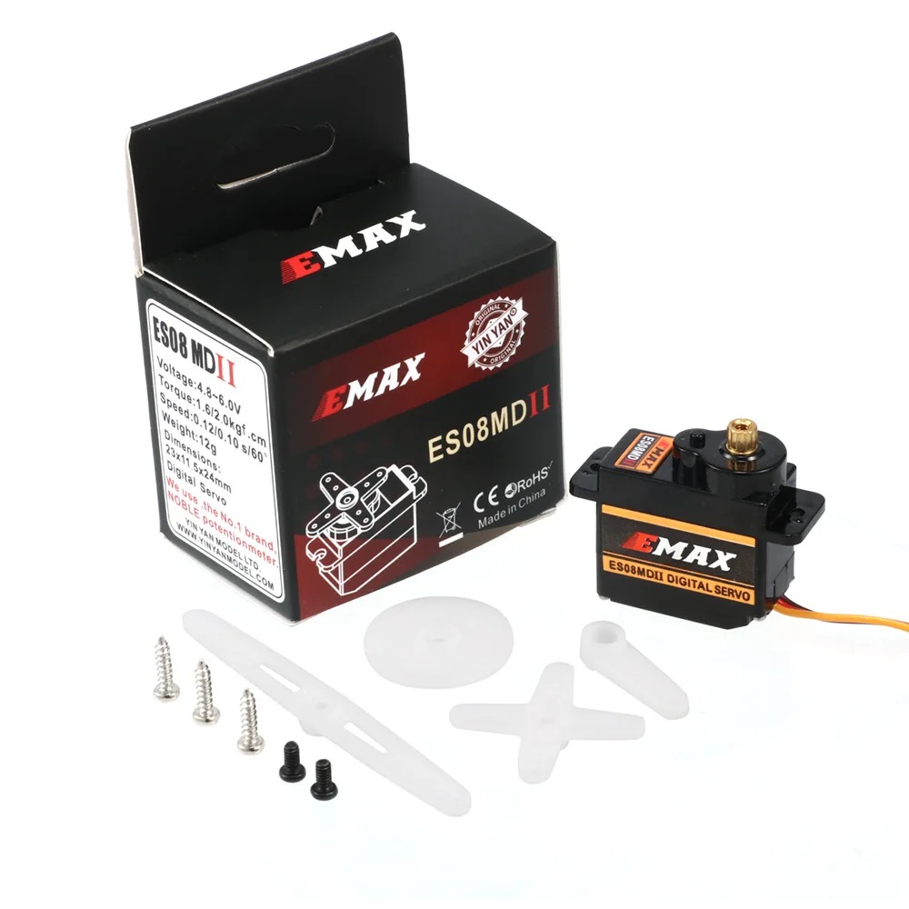 EMAX ES08MDII ES08MD II Servo  - Servo Sg90 recensione e prezzo