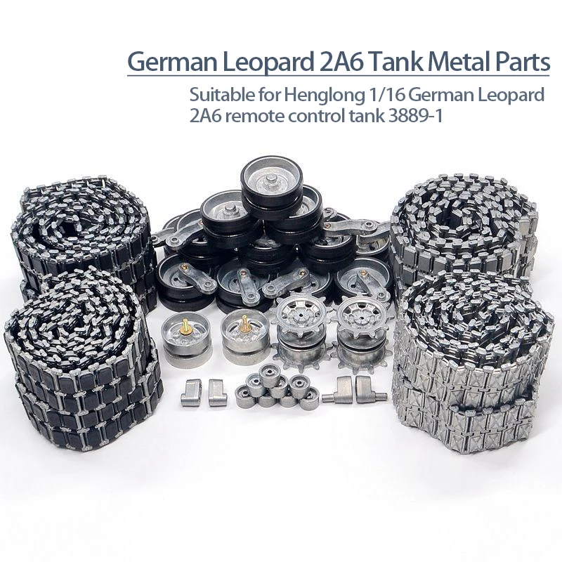Henglong 3889 Leopard 2A6 Acce - Tracked Robot Chassis recensione e prezzo