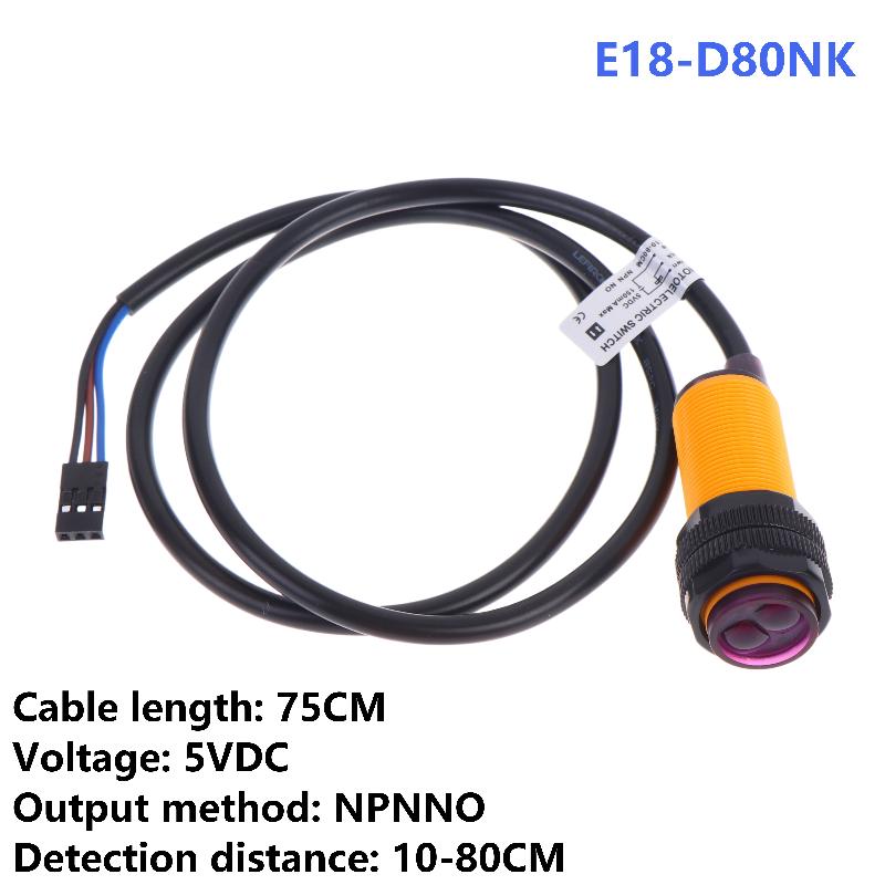 Sensore a infrarossi E18-D80NK - Infrared Obstacle Sensor recensione e prezzo