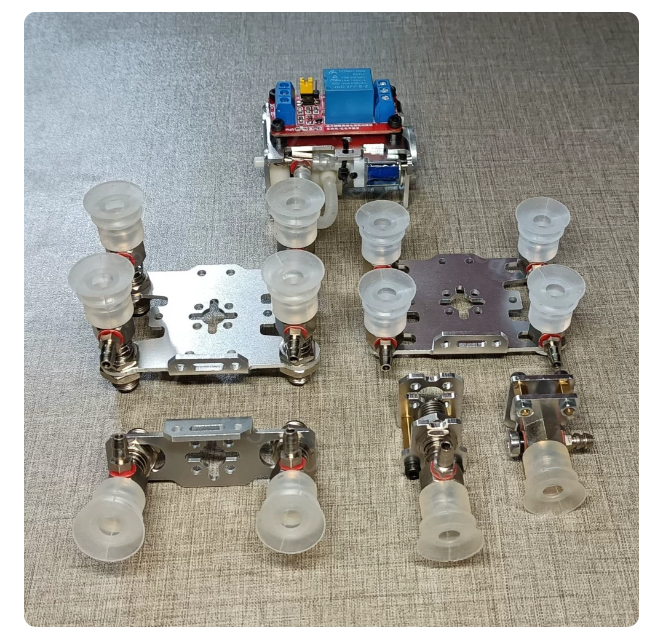 Grande pinza robotica con vent - Robot Gripper Claw recensione e prezzo