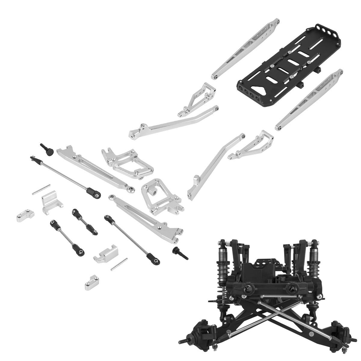 Alluminio SCX10 II Twin I-Beam - Servo Kit recensione e prezzo