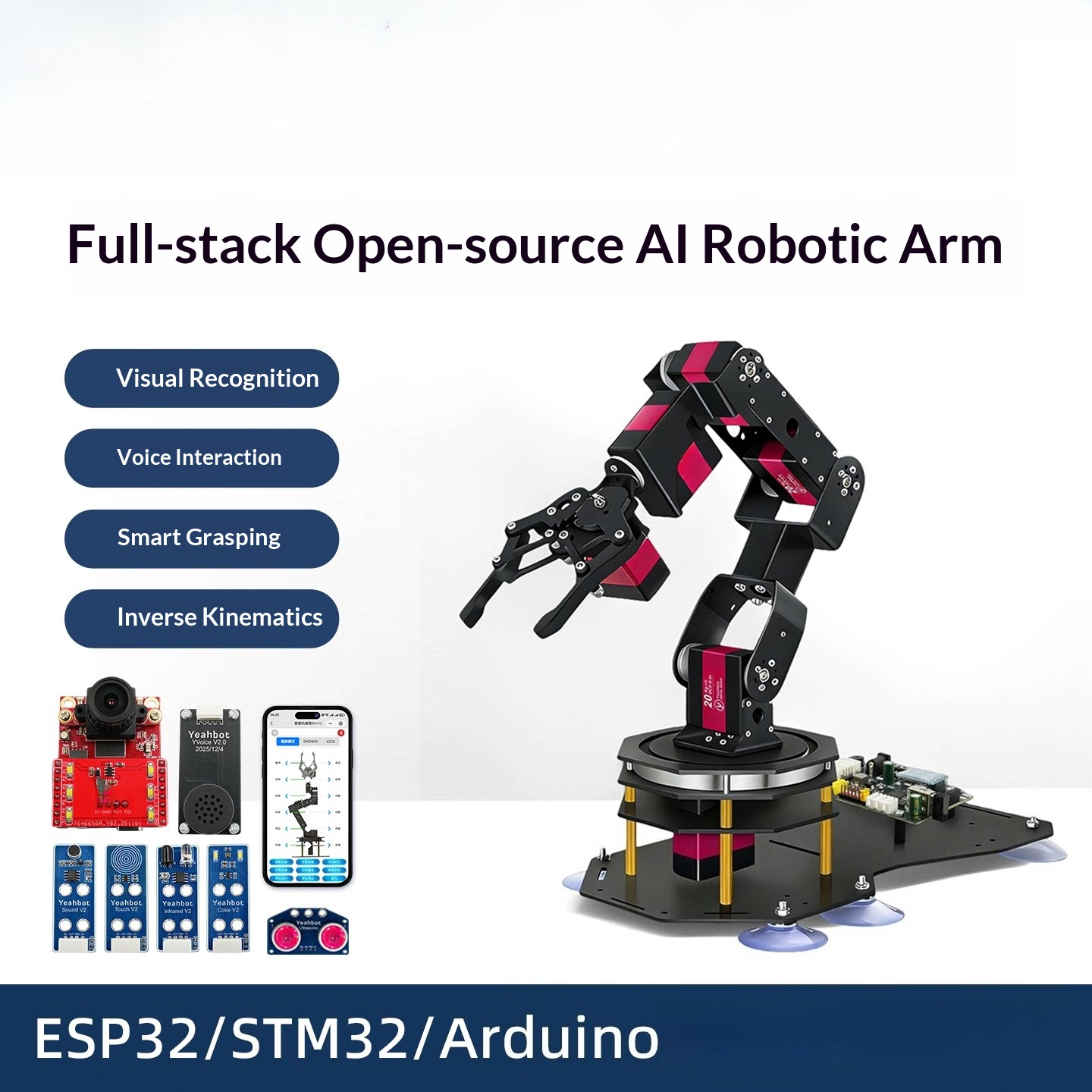 Braccio Robotico Open-Source a - Stm32 Robot recensione e prezzo