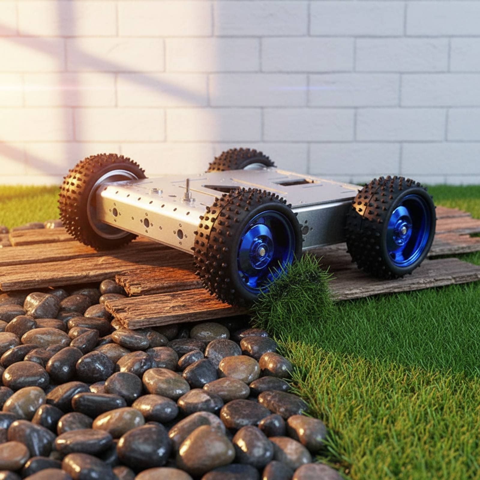 Telaio per Auto Robot 4WD Inte - Robot Chassis recensione e prezzo