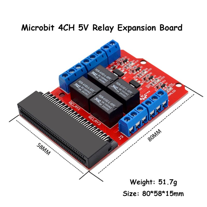 Modulo Relè a 4 Canali A64I Mi - Microbit recensione e prezzo