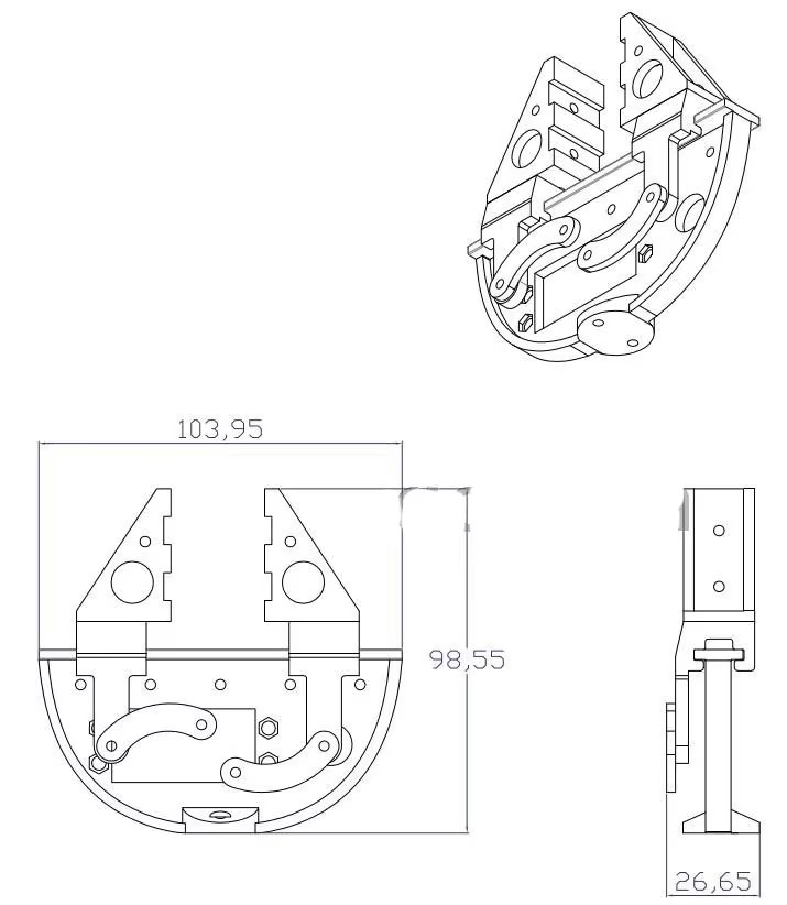 Nuovo Robot Morsetto Gripper S - Robot Gripper Claw recensione e prezzo