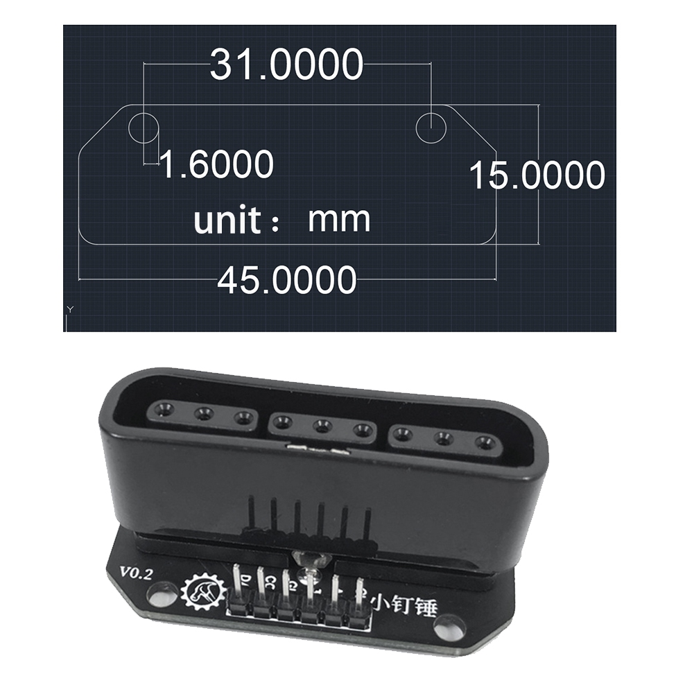ABZZ-2PCS PS2 Maniglia Adattat - Stm32 Robot recensione e prezzo